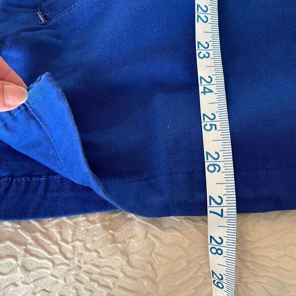 Bio Bring it On Medical Scrub Top. Size XL Royal Blue - Picture 5 of 8